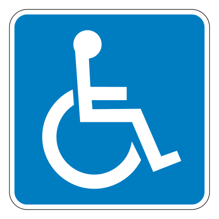 Logo handicap moteur